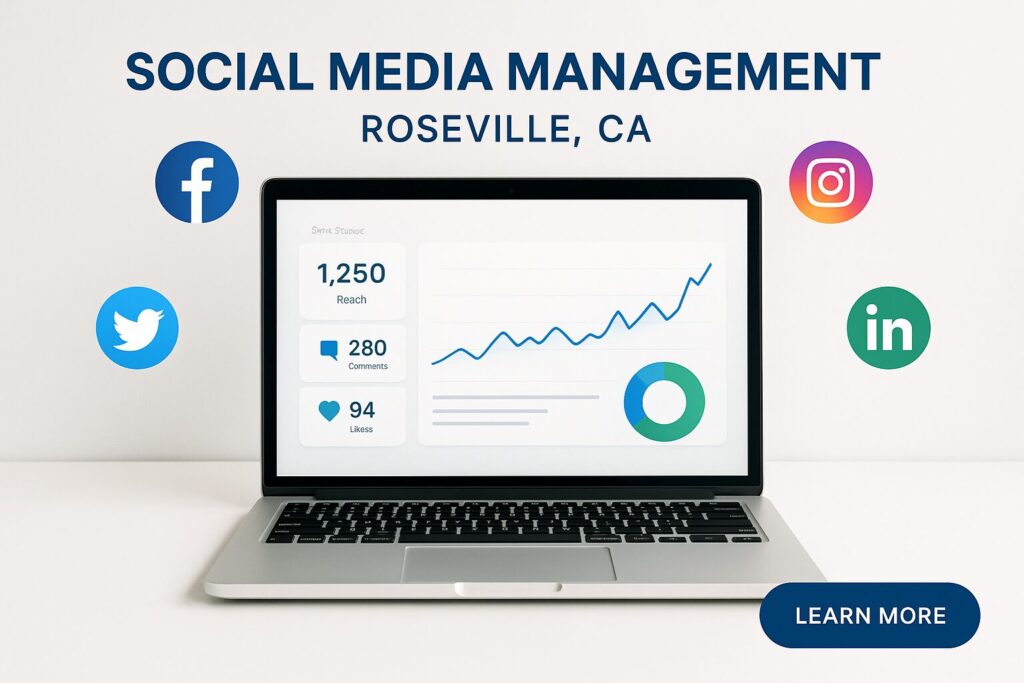 Social media management roseville ca