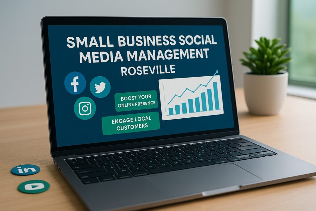 Small business social media management roseville